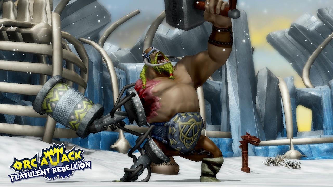 Orc Attack: Flatulent Rebellion is available to download starting