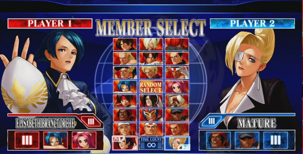 Character Select Screen